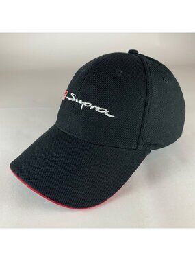 Toyota Supra GR Unisex Black Strapback Adjustable Hat